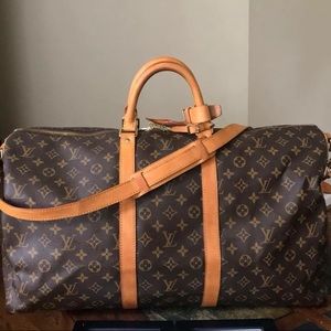 Authentic Louis Vuitton Keepall 55 Bandouliere